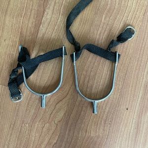 1” Spurs with nylon straps